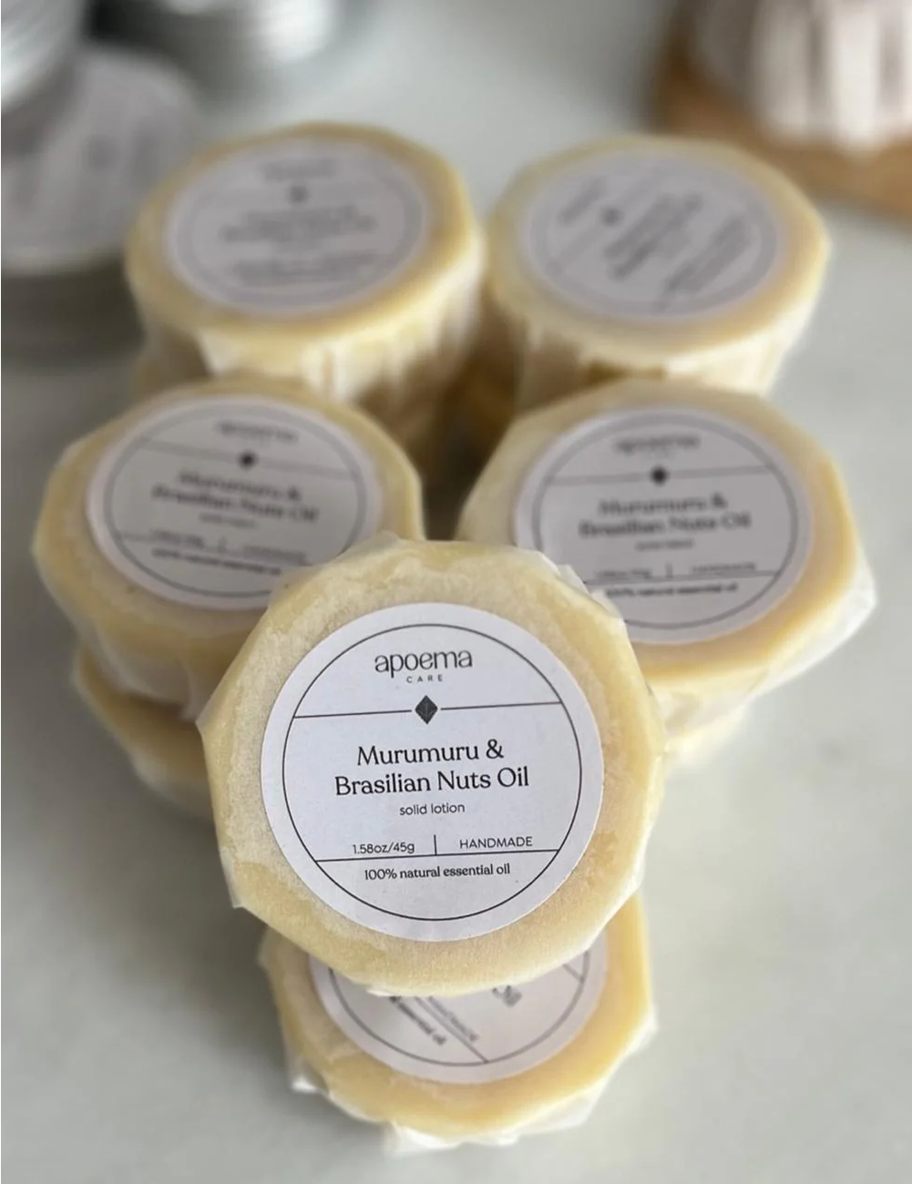 MURUMURU & BRASILIAN NUTS OIL | solid lotion - Image 2