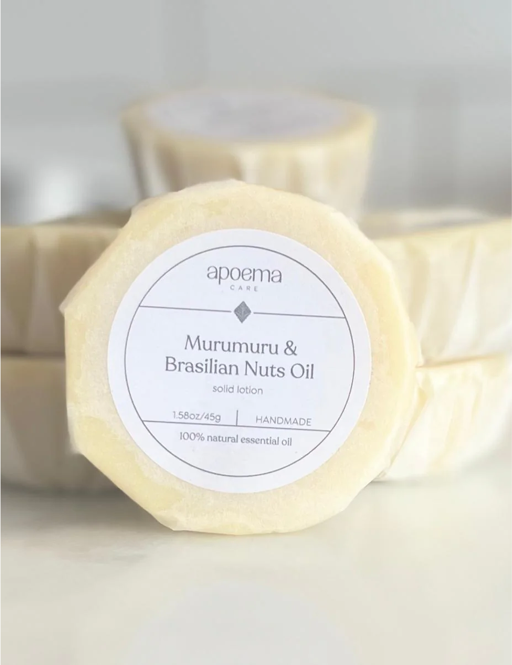 MURUMURU & BRASILIAN NUTS OIL | solid lotion